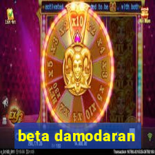 beta damodaran